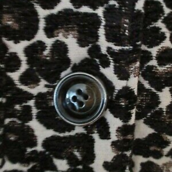 Neiman Marcus TOV HOLY long leopard heavy coat jacket size small gorgeous - Picture 3 of 6